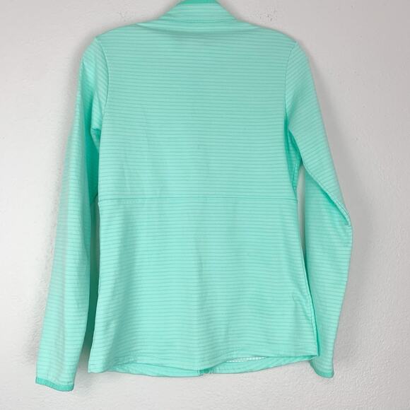 Nike Jacket Womens Small Golf Pebble Beach Full Zip Performance Stretch Mint - Picture 6 of 8